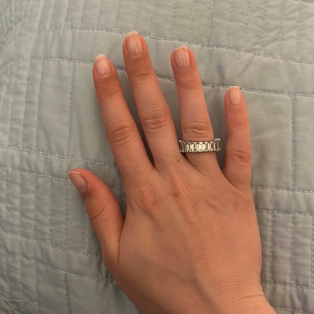 All around diamond ring
